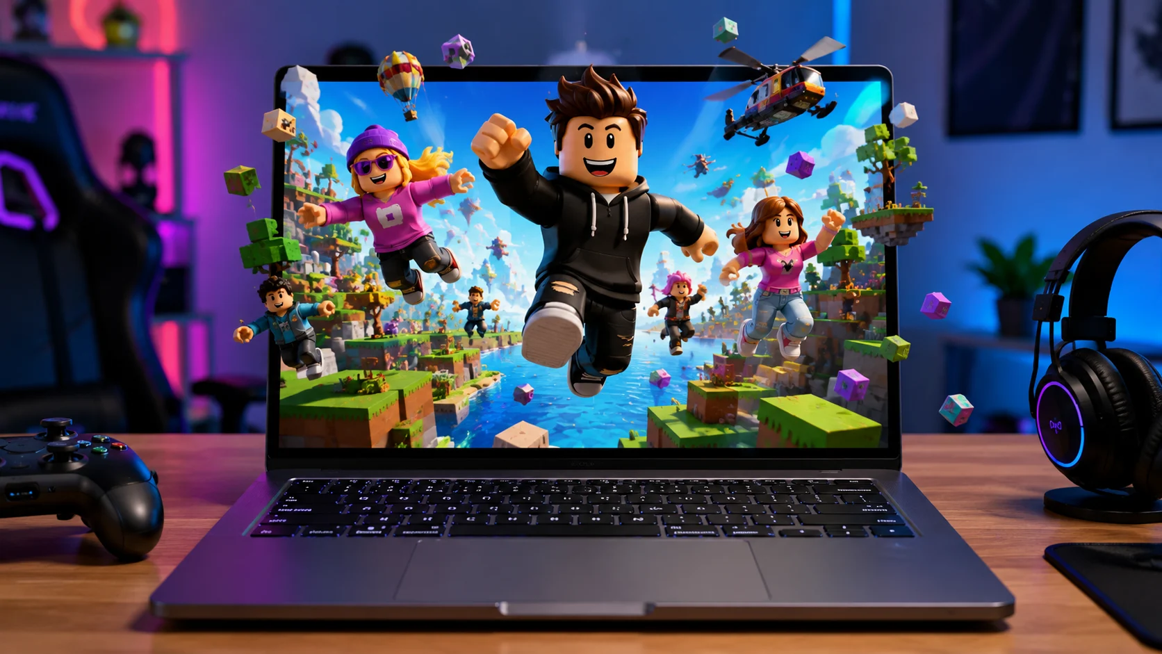 como instalar roblox no notebook