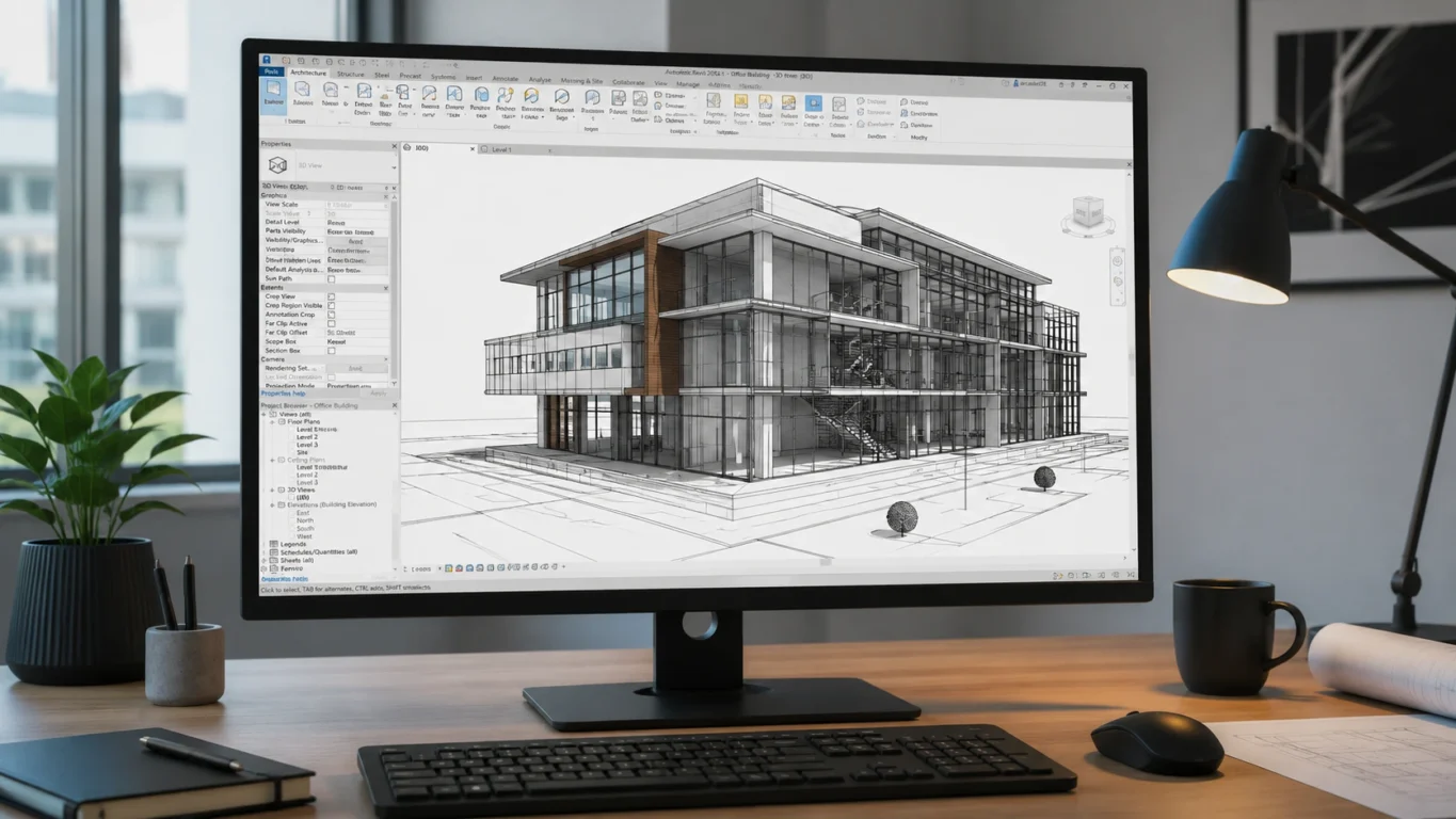 monitor para revit