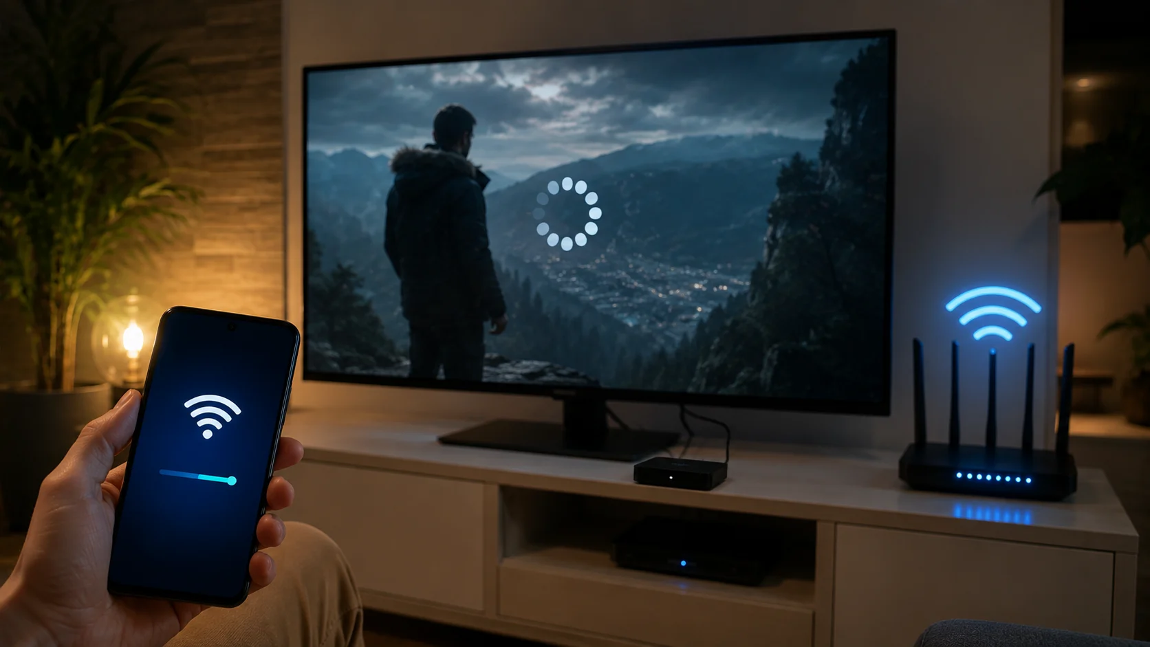 TV Box travando mesmo com internet boa