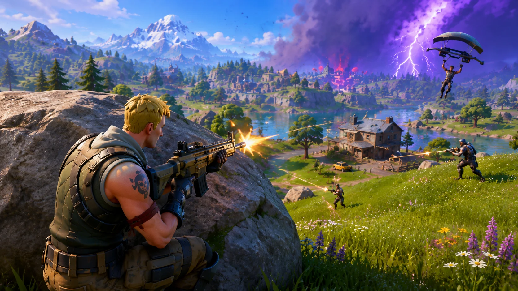 Como jogar Fortnite sem construção
