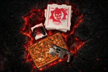 Gears of War: E-Day ganha pizza exclusiva e itens especiais em parceria com Prince St. Pizza e Xbox